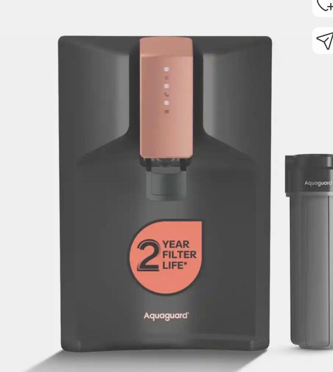Aquaguard (ro Uv Uf) Copper Alkaline Water Pu