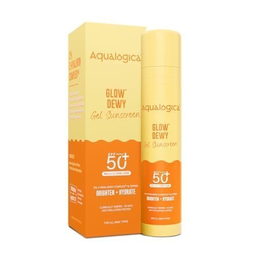 Aqualogica Glow Dewy Gel Sunscreen - 50 G Spf 50 P