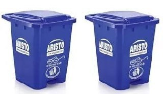 Aristo Plastic Dustbins 45 Ltr Combo At Rs 24