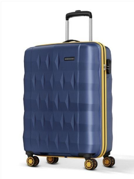 Aristocrat Comet Blue Small Hard Luggage 56cm