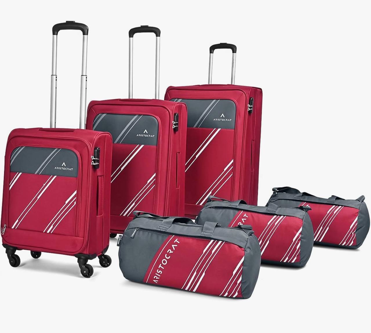 Aristocrat Hexa Active Set Of 6 (3 Trolley Ba