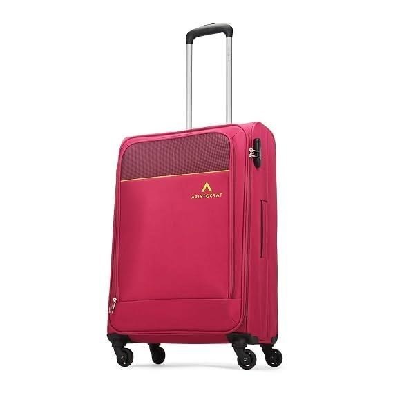 Aristocrat Soft Check In Luggage (69 Cm) At Rs 15