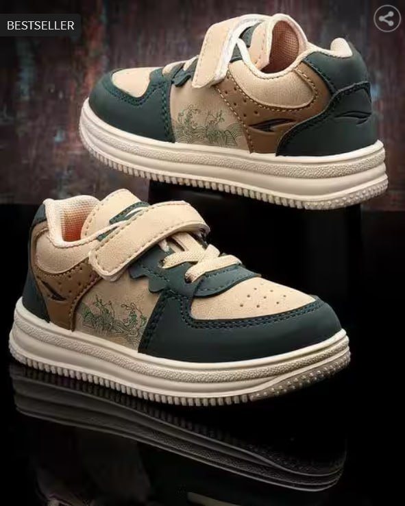 Asian Colour-block Lace-up Sneakers Rating 3 