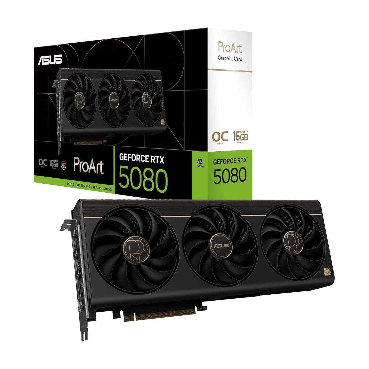 Asus Proart Geforce Rtx 5080 16gb Gddr7 Oc Ed