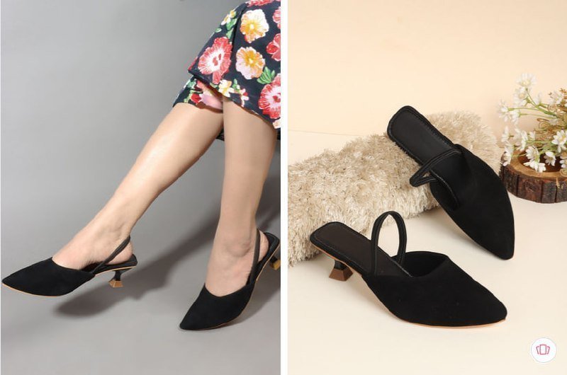 Avivastyle Block Mules For Women 473 Mrp 1 99