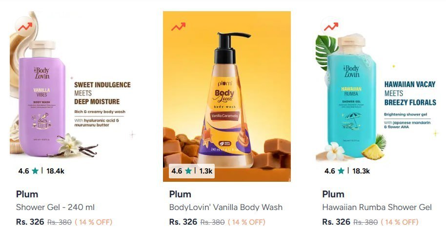 B1g1 Alert On Myntra Plum Bodylovin Buy 1 Get 1 De