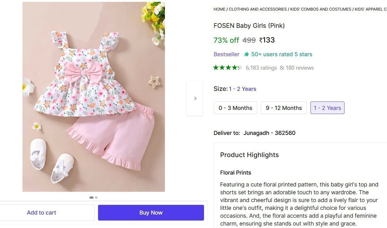 Baby Girl Dress 133