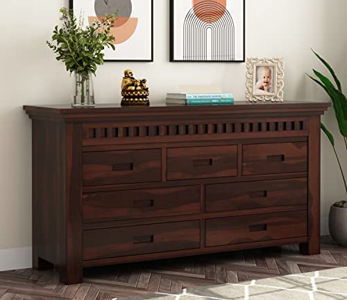 Bagari Arts Solid Sheesham Wood Walnut Finish