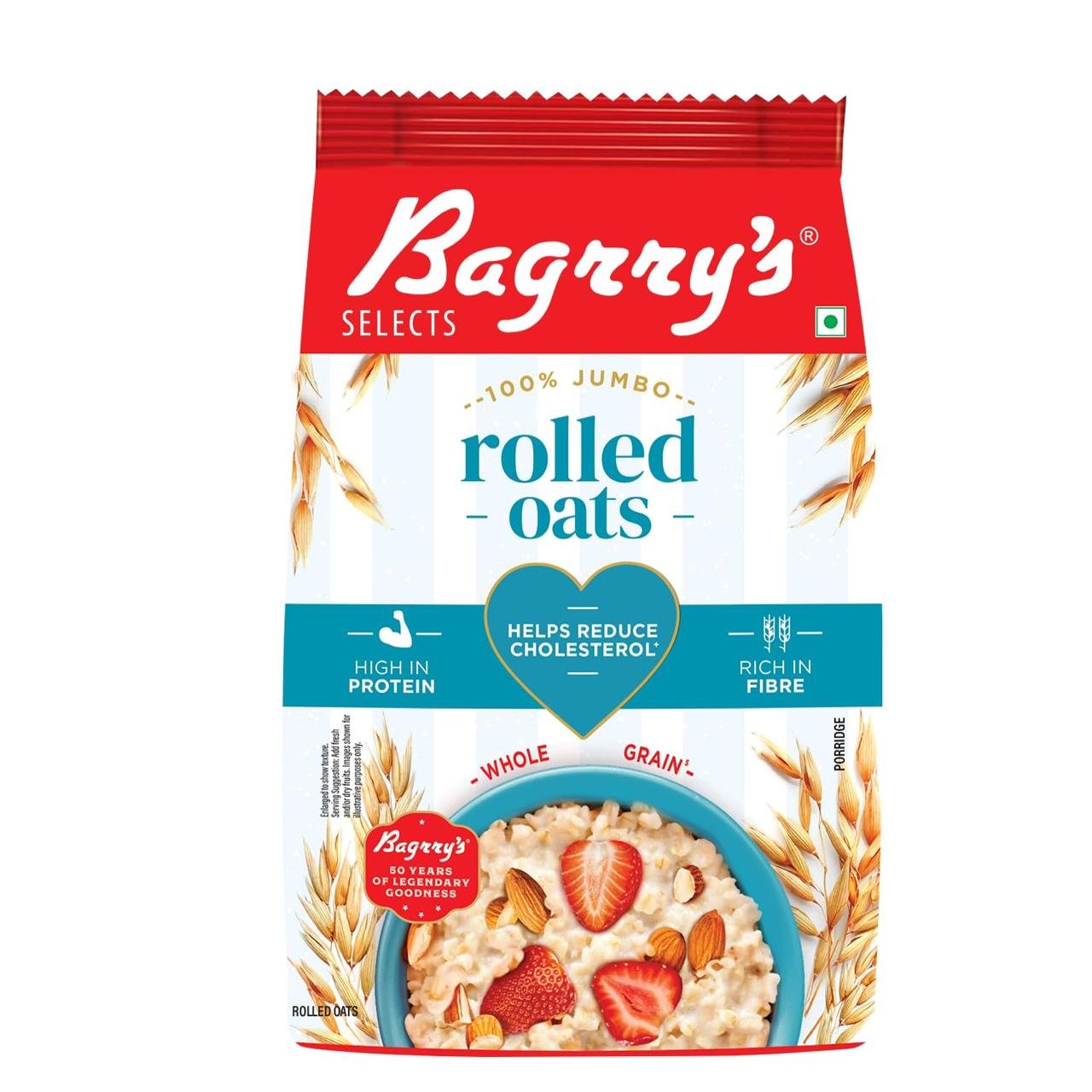 Bagrrys 100 Jumbo Rolled Oats 1kg 194
