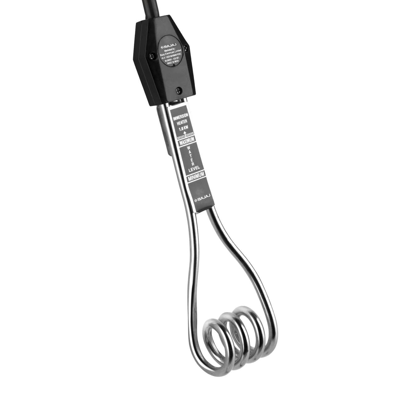 Bajaj 1000 W Immersion Water Heater Rod Nicke
