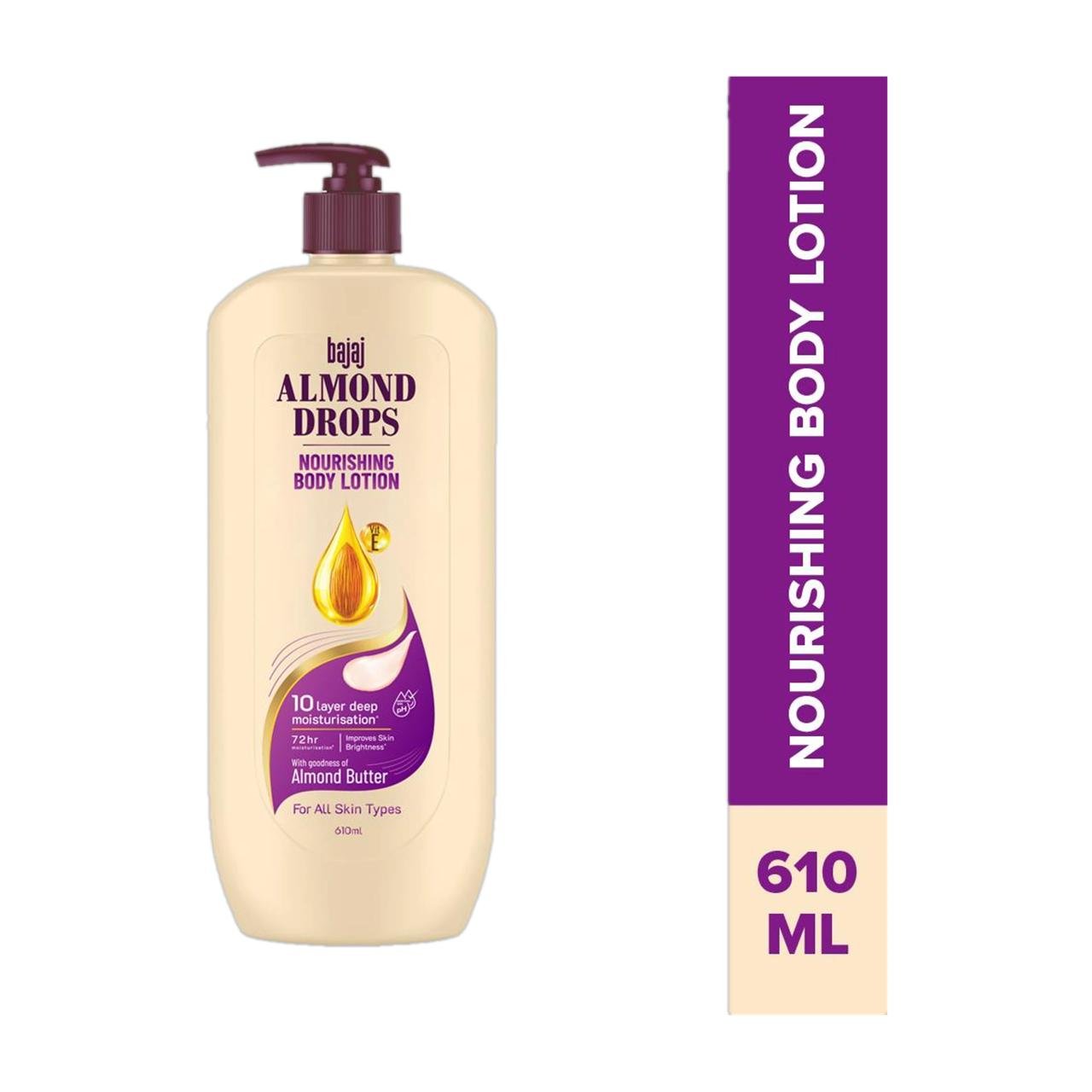 Bajaj Almond Drops Nourishing Body Lotion Wit