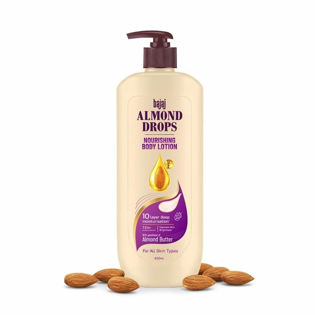 Bajaj Almond Drops Nourishing Body Lotion Wit
