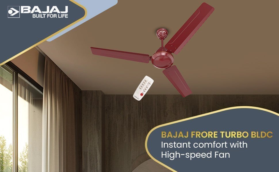 Bajaj Bldc 1200 Mm 5 Star Rated Ceiling Fan 2