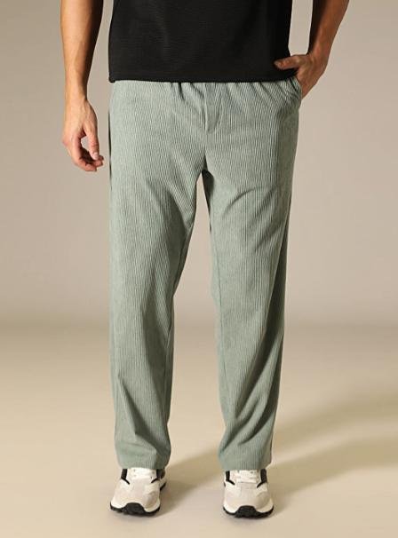 Banana Club Men Relaxed Corduroy Trousers 674