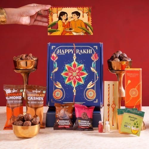 Bandhan - 10-item Rakhi Gift Hamper For Broth