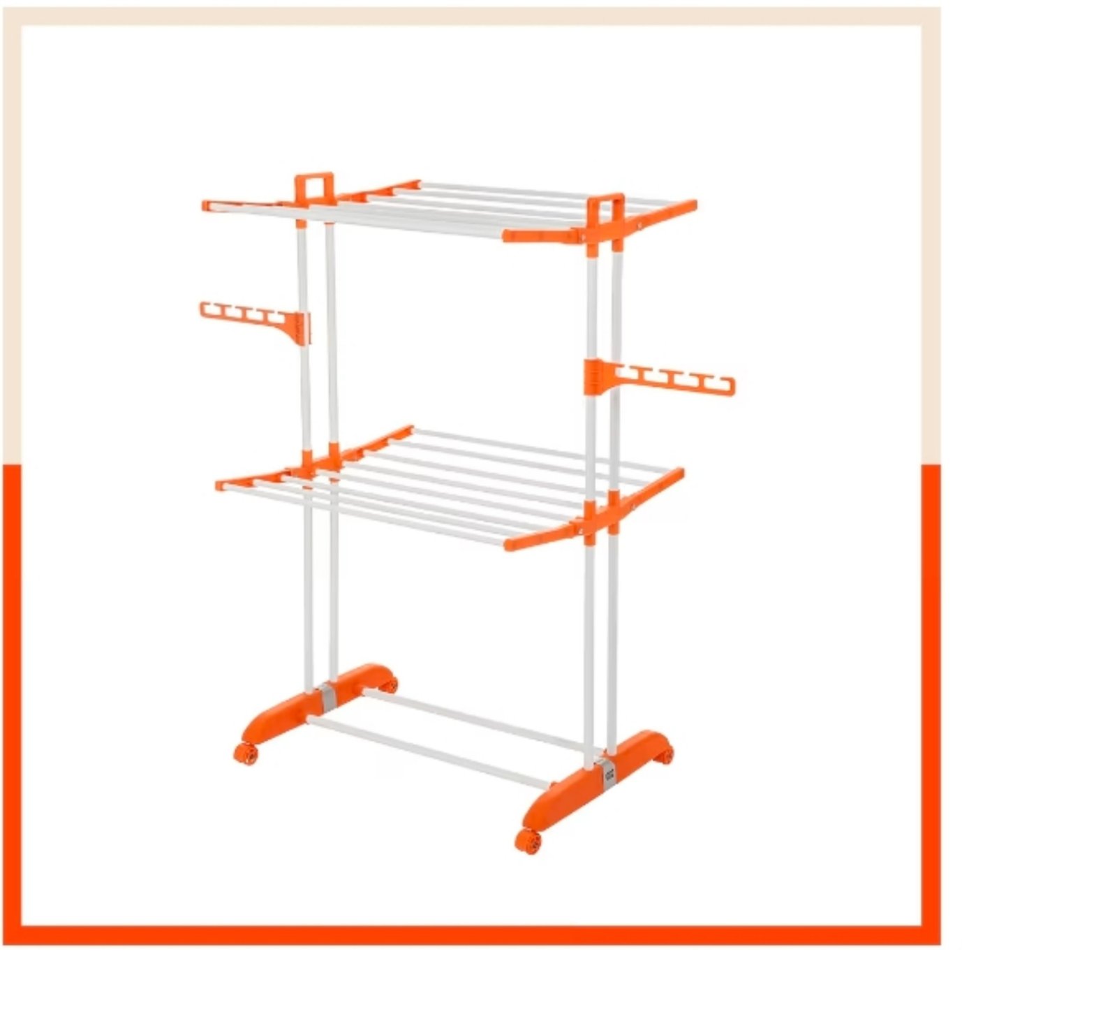 Bathla 2 Level Modular Cloth Drying Stand 115