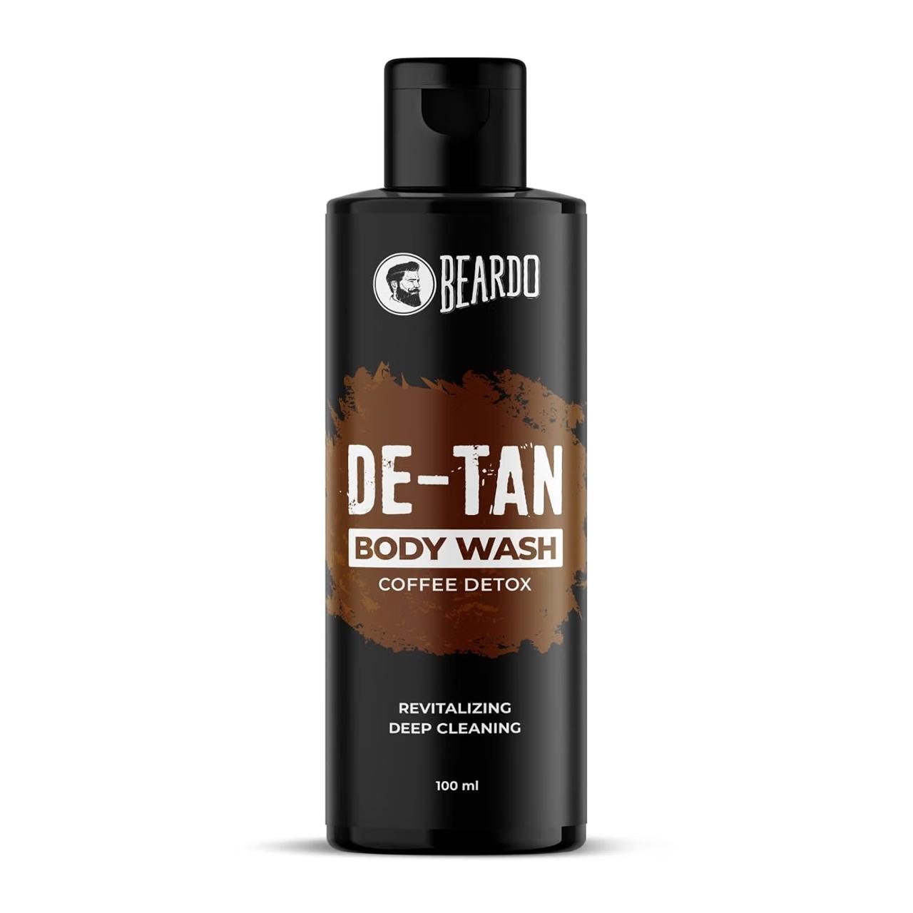 Beardo De-tan Body Wash For Men 100ml Tan Removal And Caffeine Body