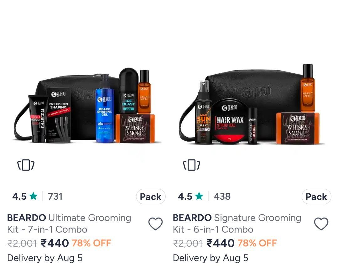 Beardo Grooming Kit Exclusive On Myntra 78 Ex
