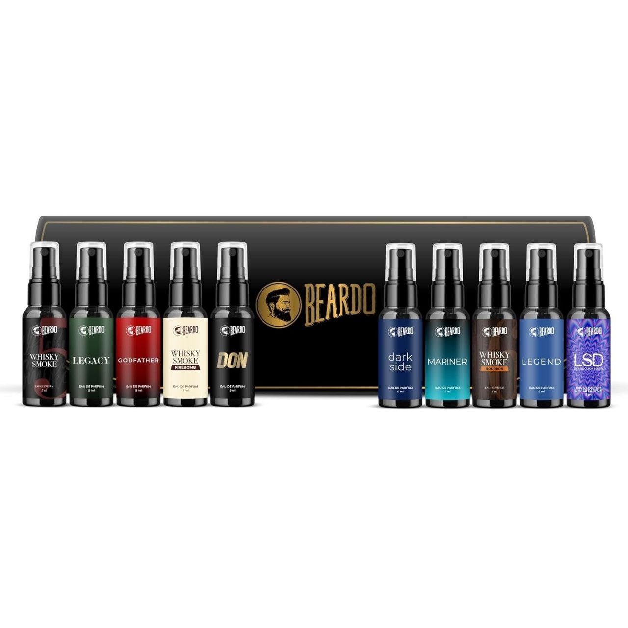 Beardo Mini Perfume Trial Kit 10x5ml Best Dat
