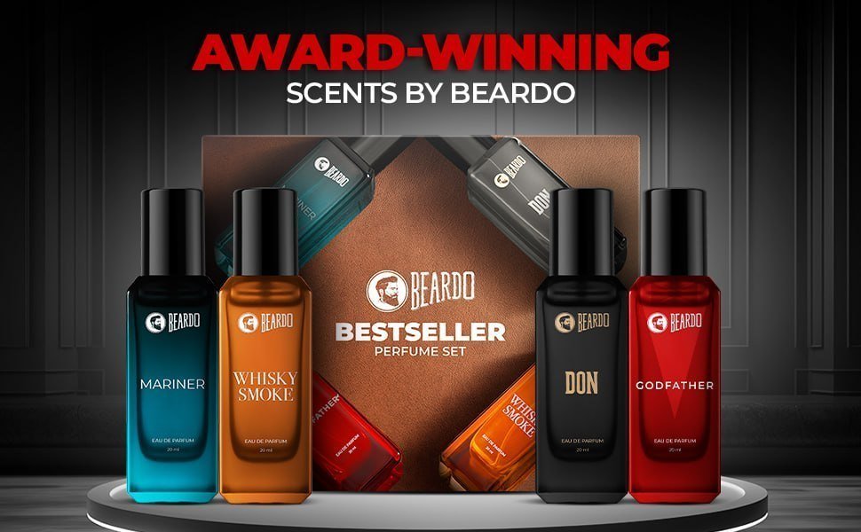 Beardo Perfume Gift Set For Men 20ml X 4 200