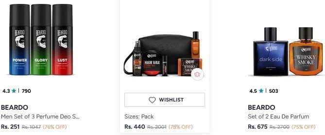 Beardo Personal Care Products Up To 75