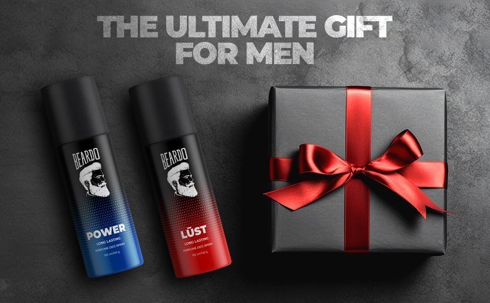 Beardo Power Lust Perfume Body Spray (set Of 