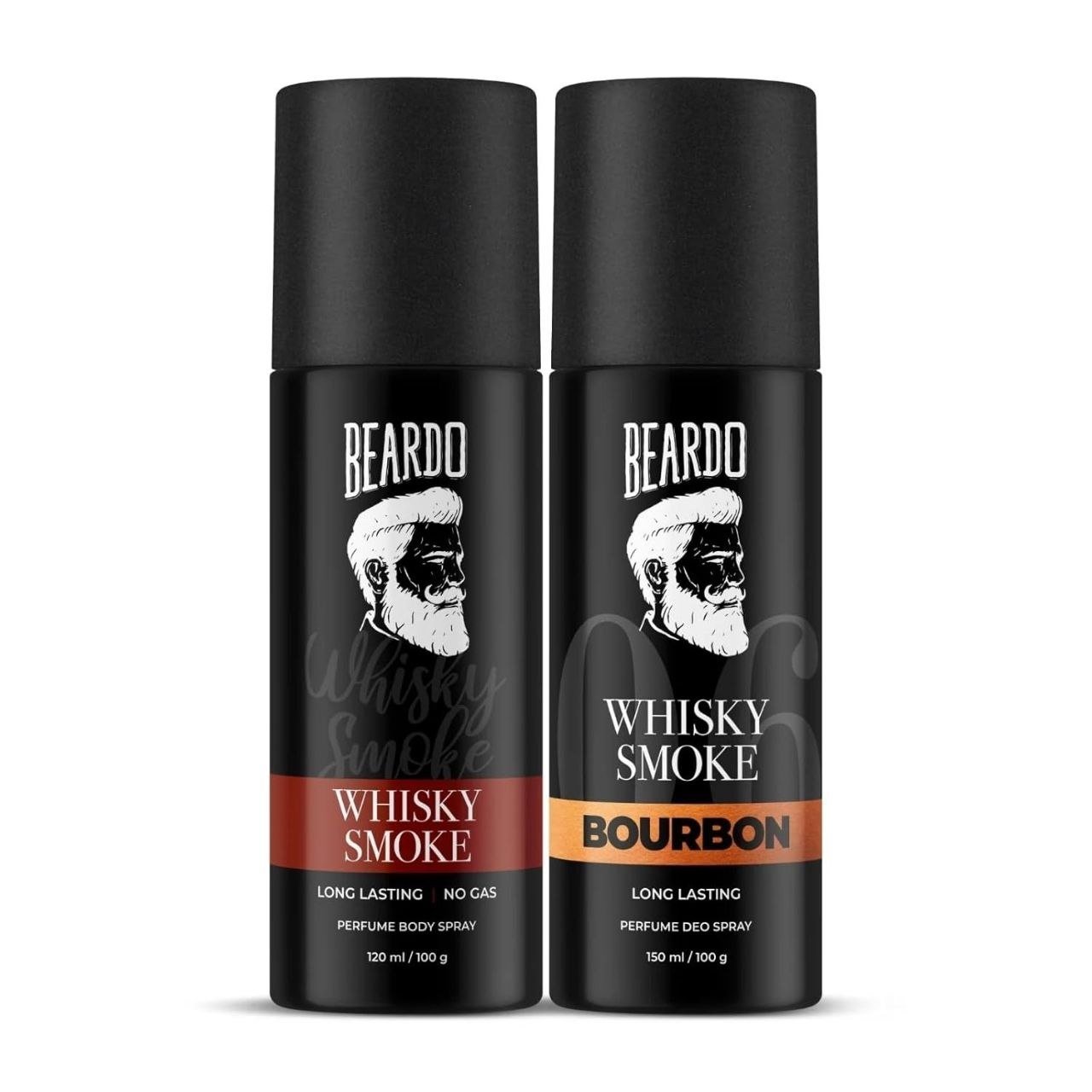 Beardo Whisky Smoke Bourbon Perfume Body Spra