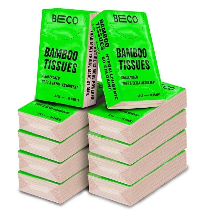 Beco Bamboo Hanky Tissues 100 Pulls Pack Of 1
