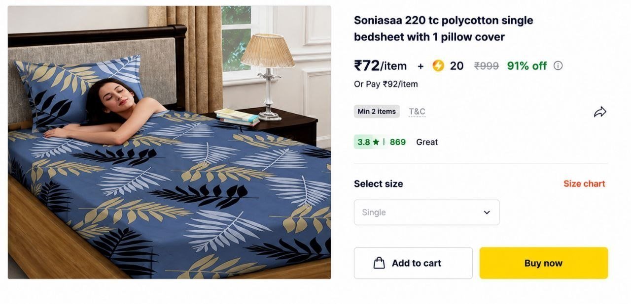 Bed Sheet 92