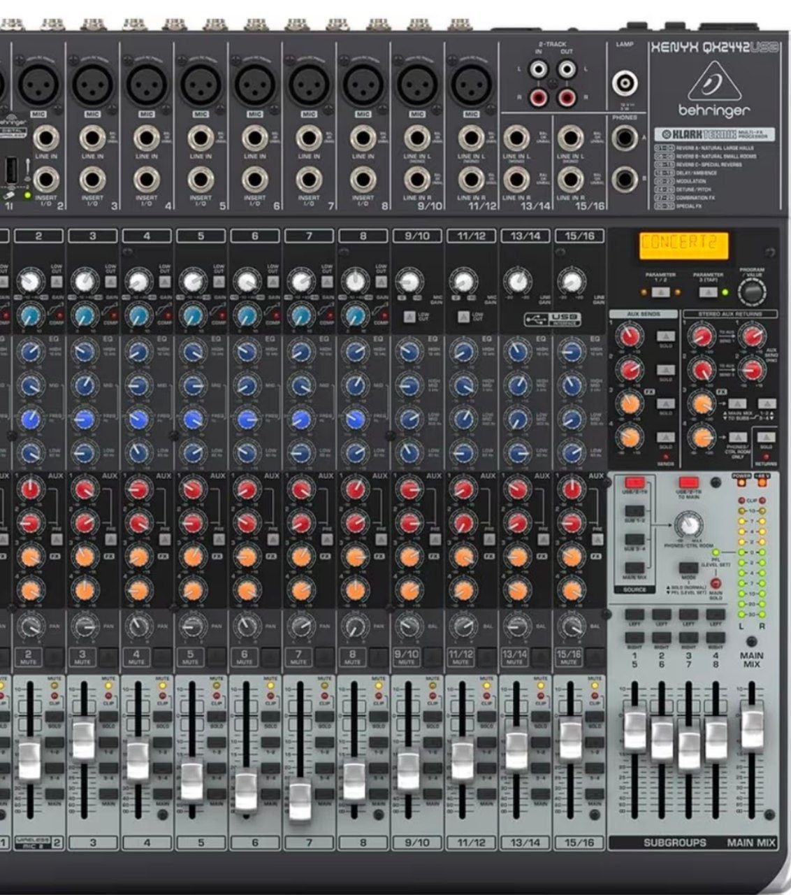 Behringer Qx2442usb 24- Mixer 20 352