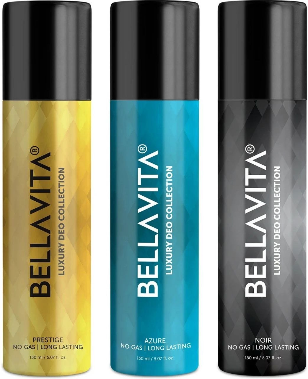 Bellavita Noir Azure Prestige Deo Parfum Combo 3x1