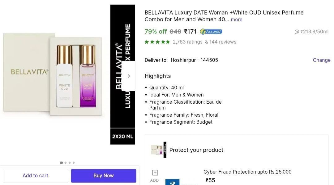 Bellavita Perfume Combo 171