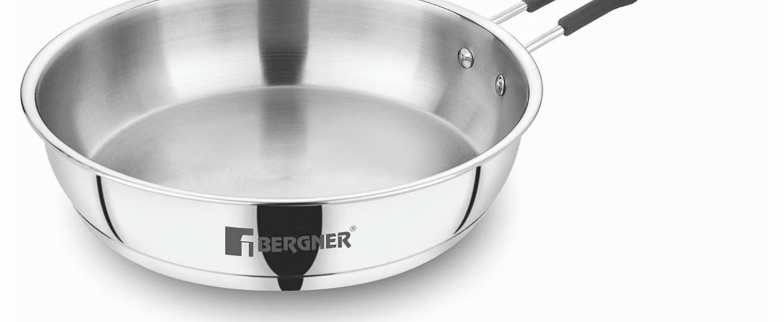 Bergner Eternity Stainless Steel Frypan 499