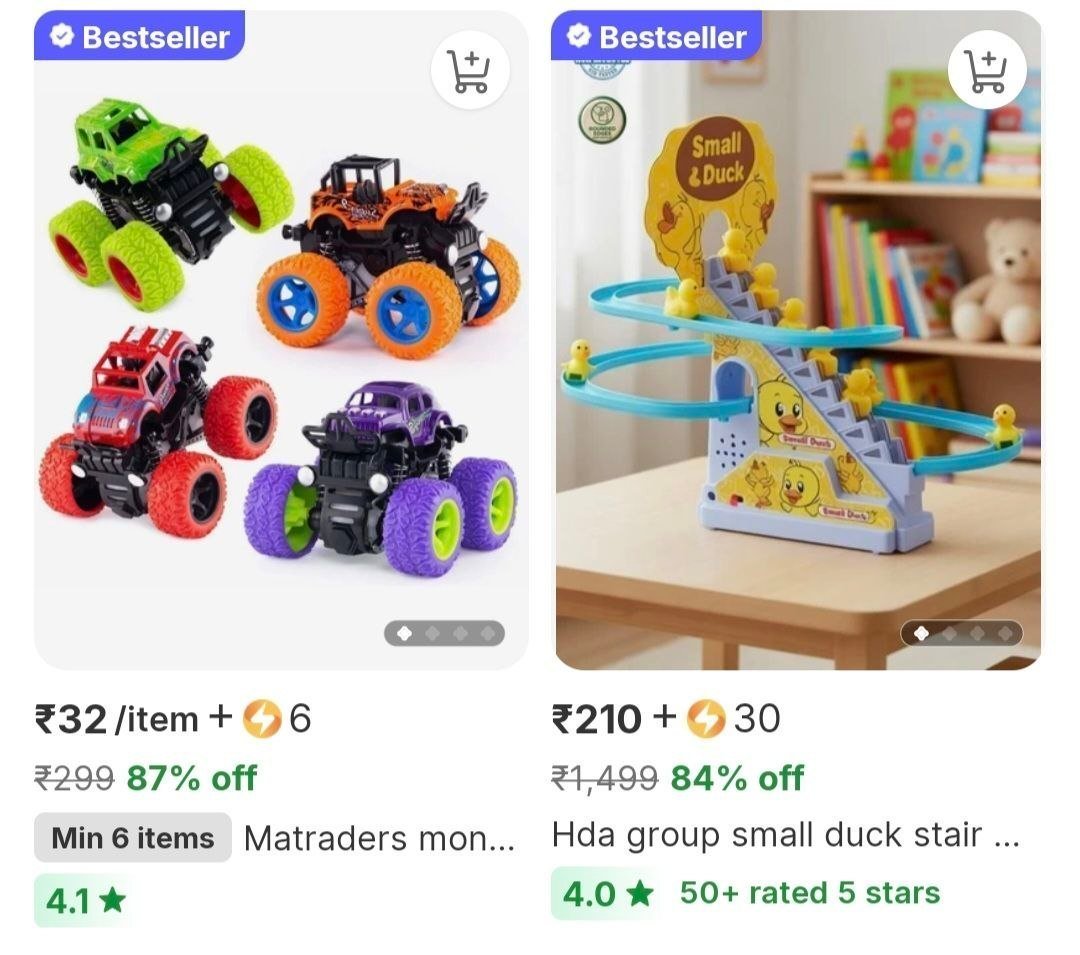 Bestsellers Toys 29 Minimum Order Qnty