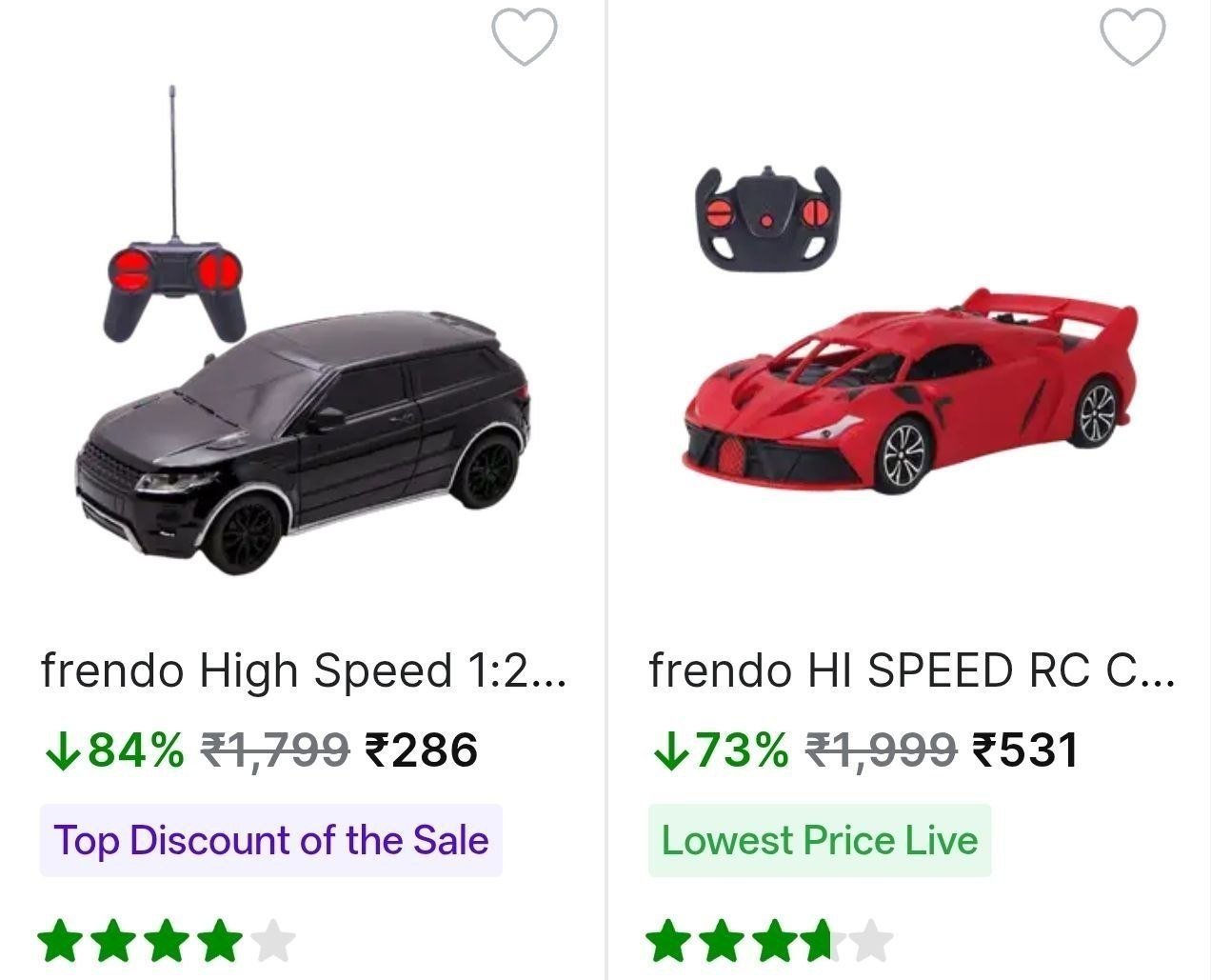 Big Toy Cars With Remote Start 286
