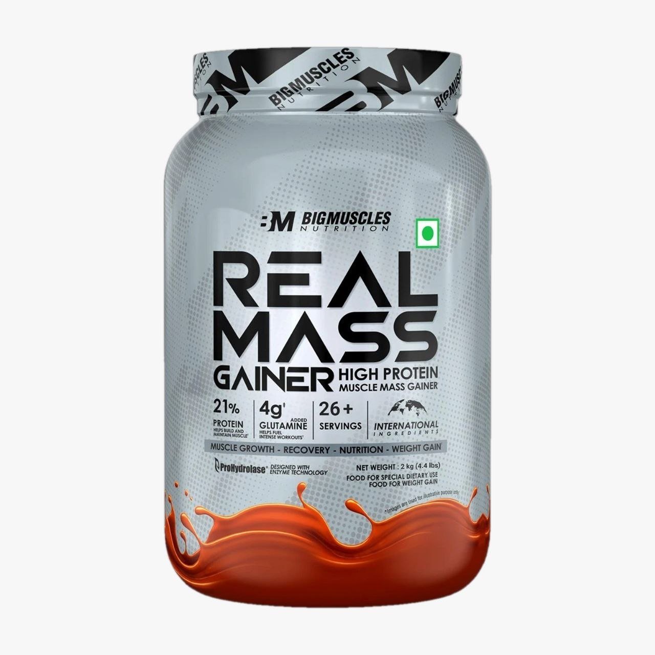 Bigmuscles Nutrition Real Mass Gainer Added G
