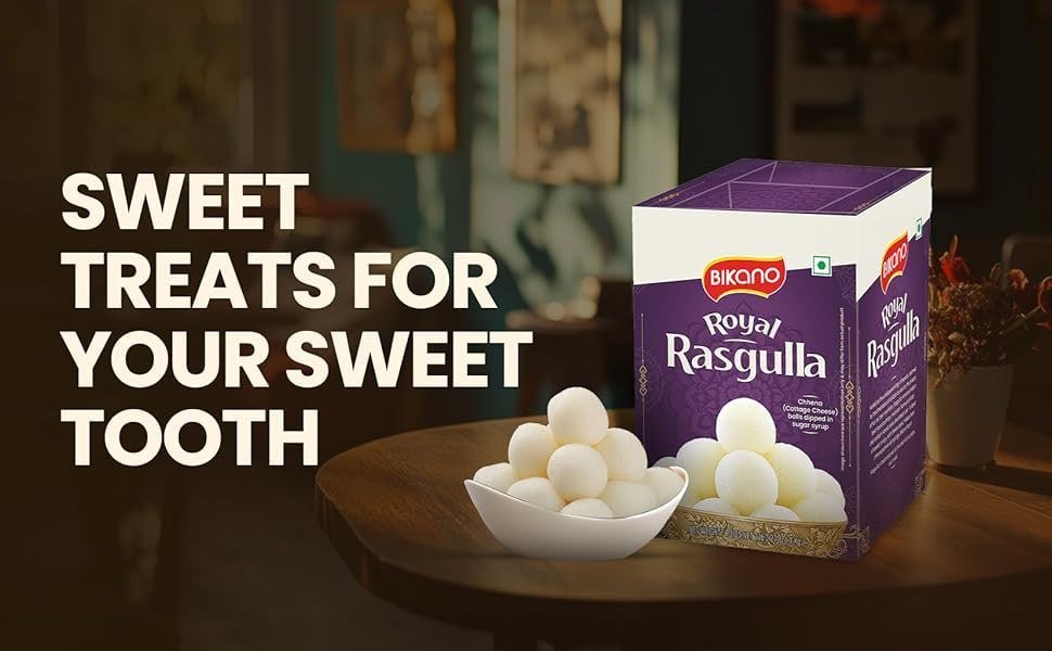 Bikano Royal Rasgulla 1 Kg 179 Gulab Jamun 5
