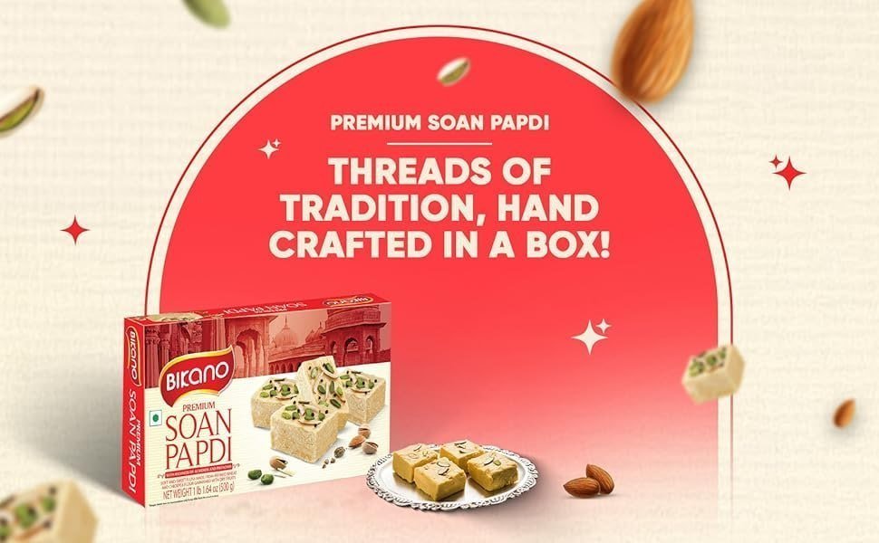 Bikano Soan Papdi Premium 500g 140bikano Royal Gul