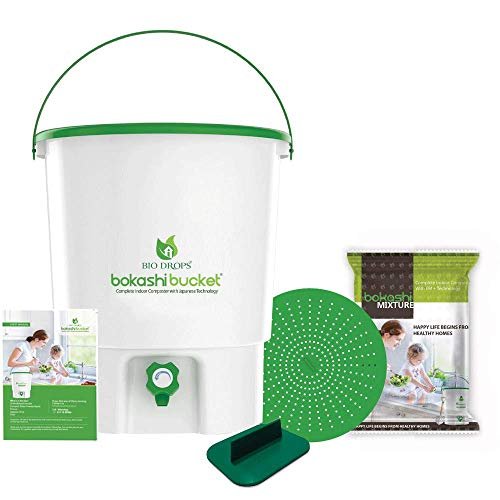 Bio Drops Bokashi Bucket Indoor Composter 30l