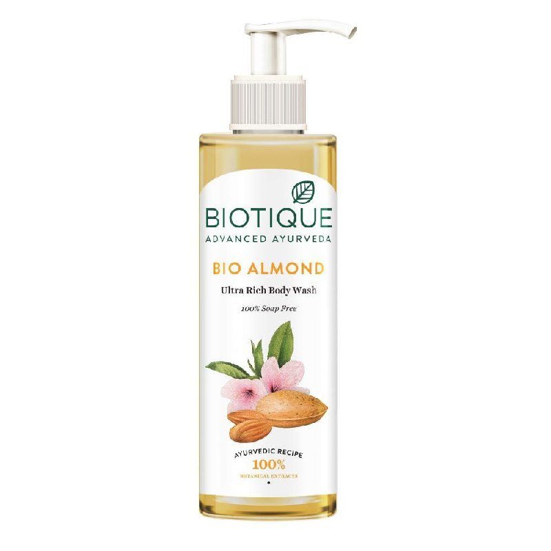 Biotique Almond Oil Ultra Rich Body Wash 200m
