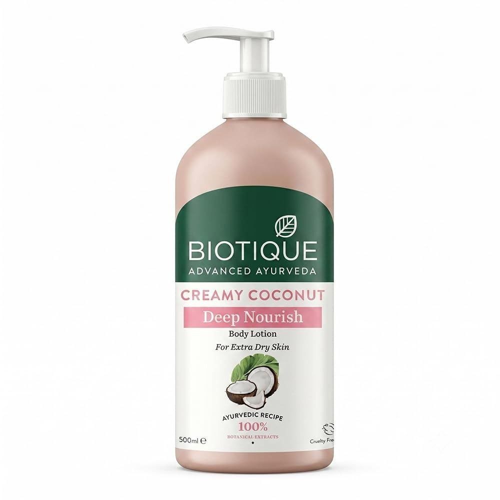 Biotique Creamy Coconut Deep Nourish Body Lotion F