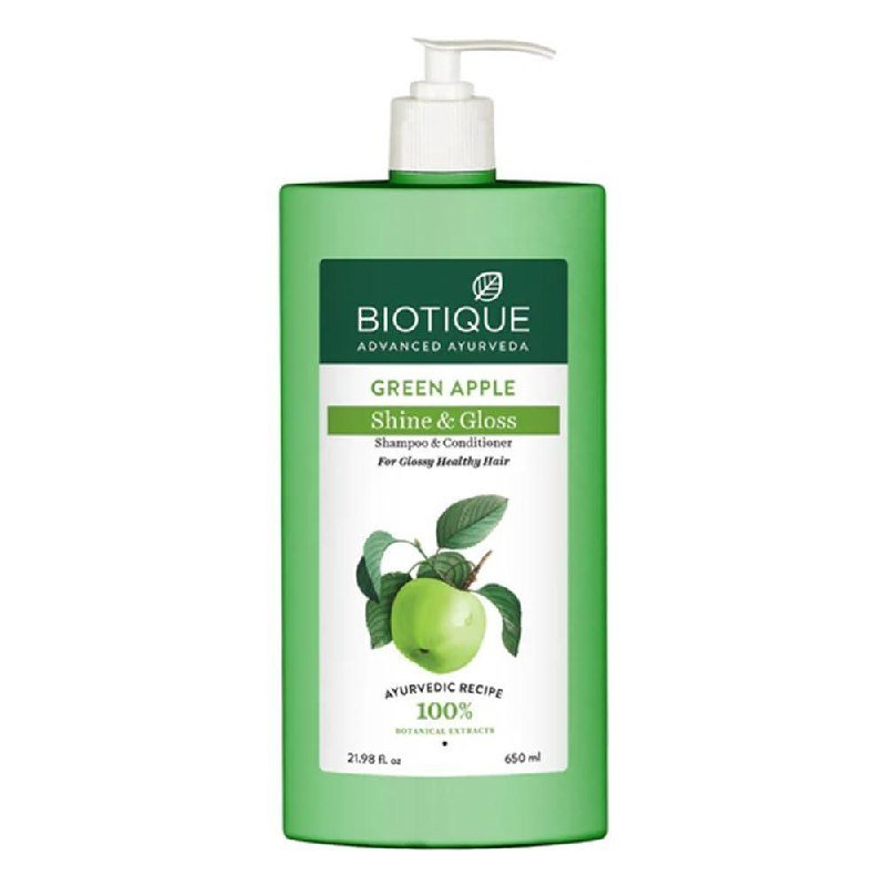 Biotique Green Apple Shine Gloss Shampoo Cond