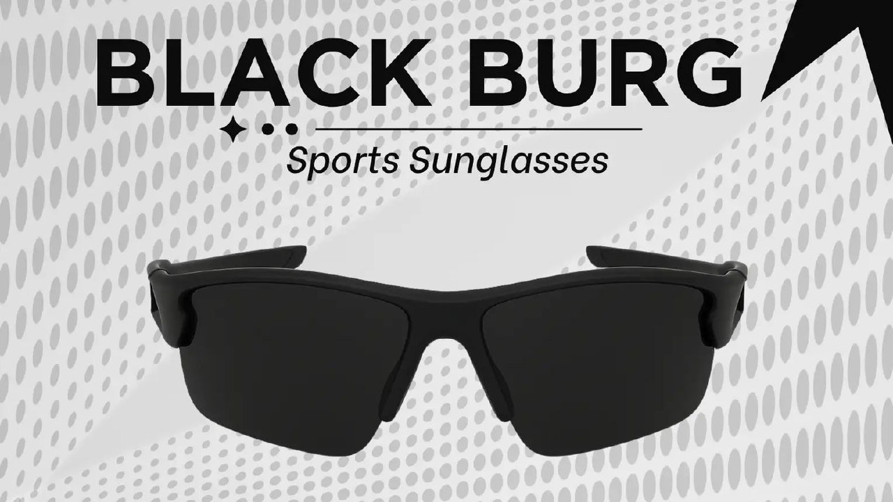 Black Burg Sports Sunglasses 234
