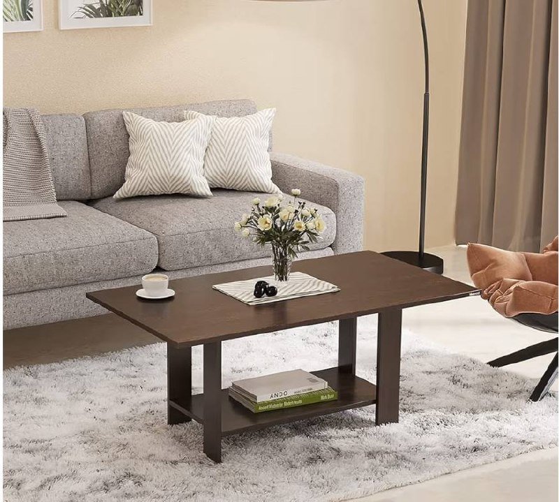 Bluewud Osnale Engineered Wood Rectangular Sh