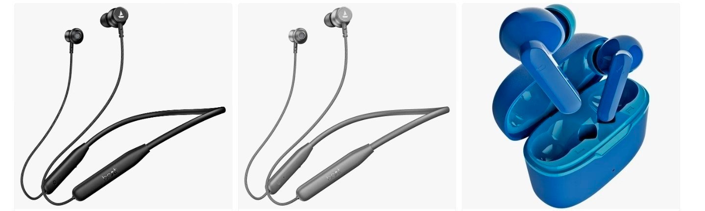 Boat Neckband Earbuds From 699more Deals