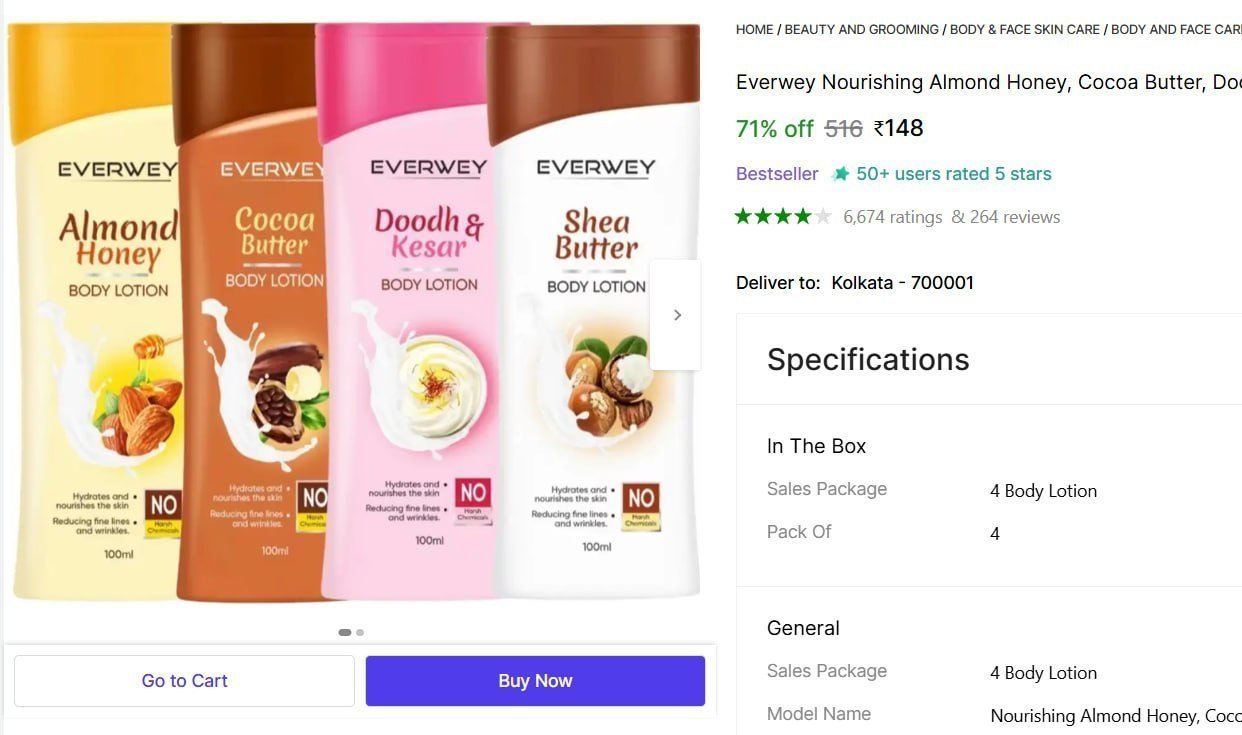 Body Lotion (400 Ml) 148