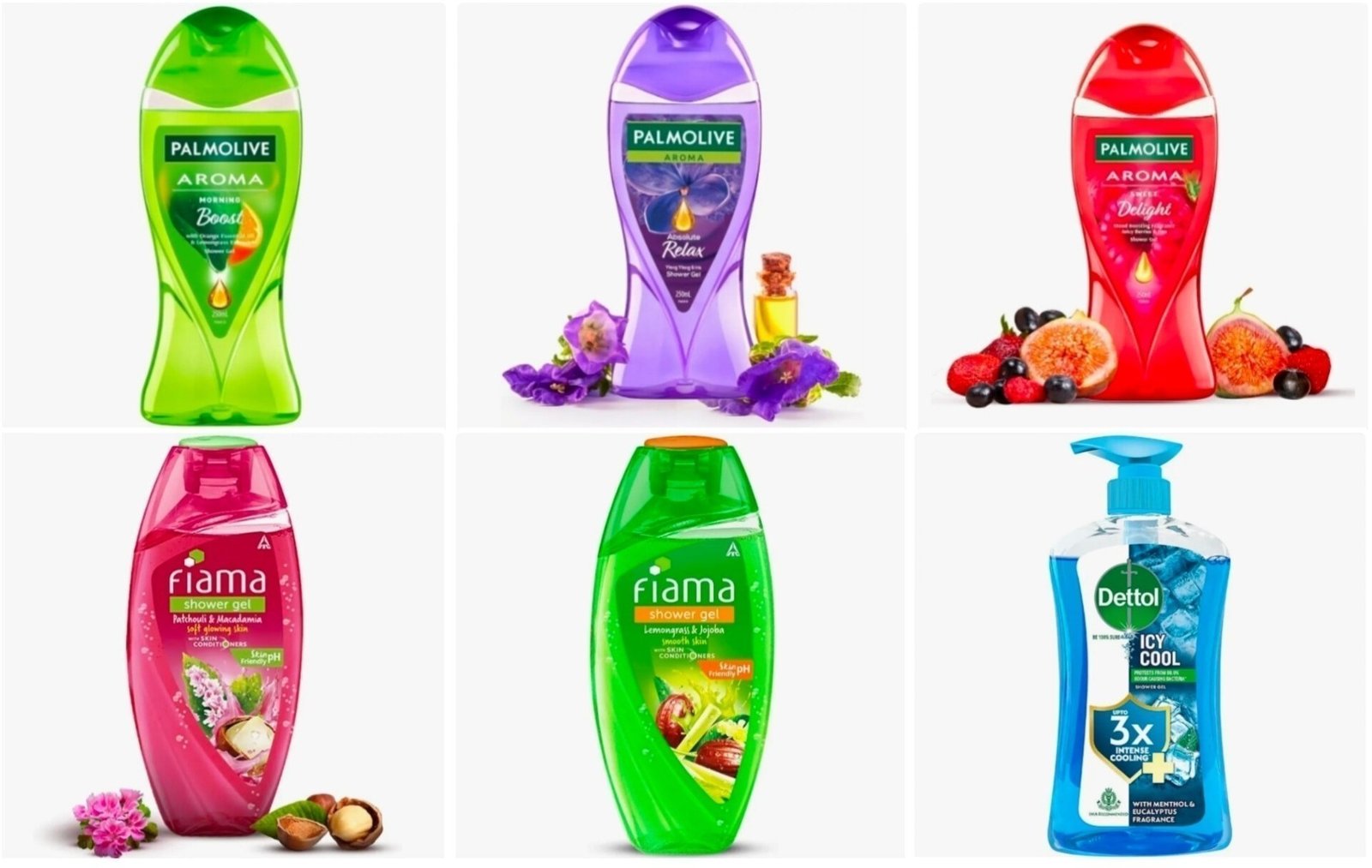 Body Wash Starts From 95fiama Dettol Palmolive