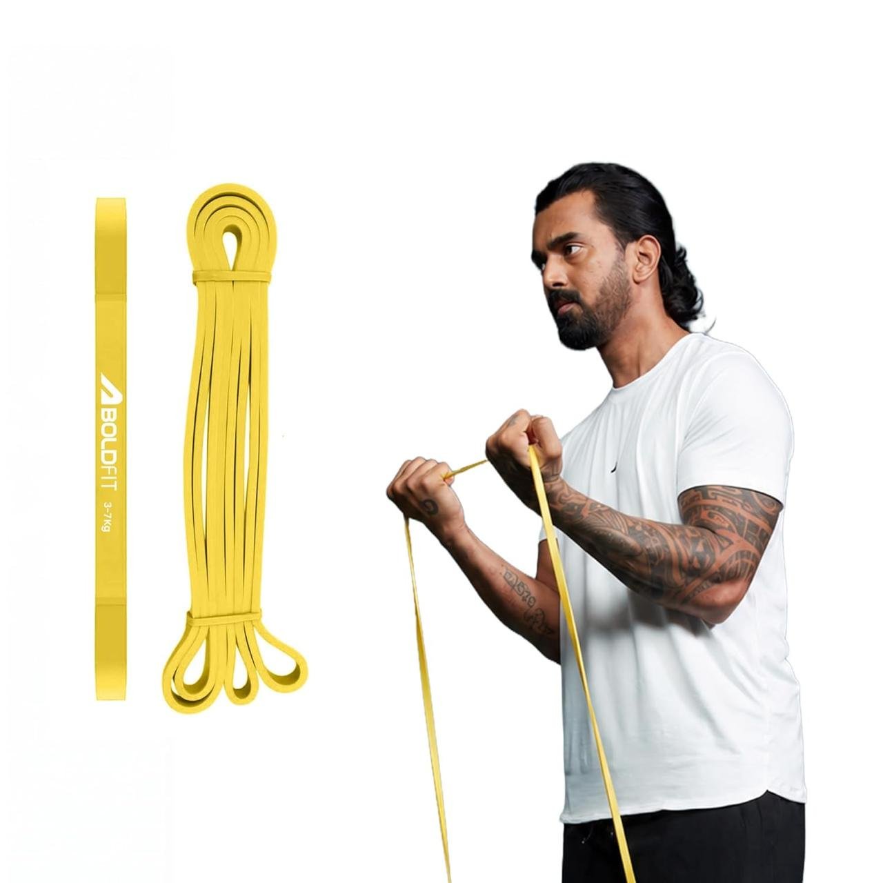 Boldfit Heavy Resistance Band For Workout Set