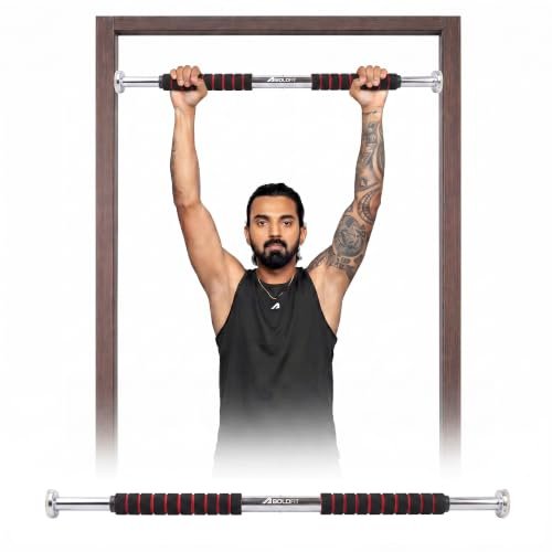 Boldfit Pull Up Bar For Home 100 Kg - Gym Equ