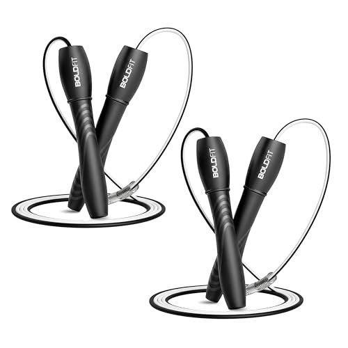 Boldfit Skipping Rope For Men And Women Jumping Rope With Adjustable Height